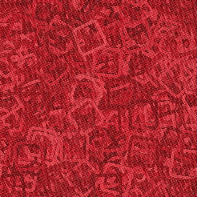 Ahgly Company Tapis d'Intérieur Lavables à la Machine, Carrés, Transitionnels, Rouges, 7 Pieds Carrés