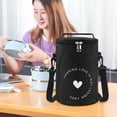 thumbnail image 1 of TIMIFIS Lunch Boxs Round Lunch Box Bag Handheld Portable Lunch Bag With Rice Insulation Lunch Box Bag Thickened Aluminum Foil Insulation Bag New Home Essentials, 1 of 6