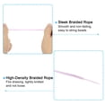 thumbnail image 3 of Unique Bargains 1.5mm x 109 Yard Nylon Satin Cord 1.5mm Beading String Braided Rope, Light Purple, 3 of 6