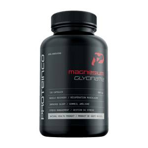 ProteinCo | Magnesium Glycinate Capsules | 500 mg | Supports bone & digestive Health | Improved muscle recovery & energy | Helps Calm Anxiety - Mood - Sleep | 120 Capsules