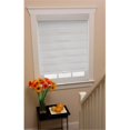thumbnail image 1 of Cordless Celestial Sheer Double Layered Shade 32x72 - White, 1 of 4