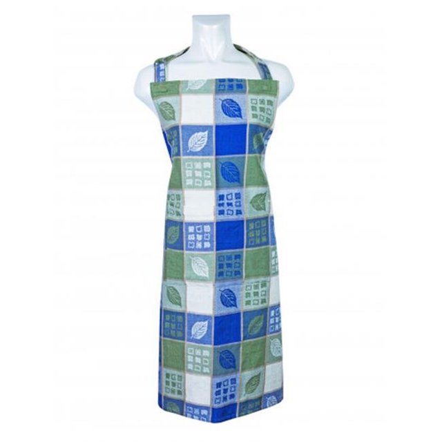 Mr. MJs Trading AG-37233 Kitchen Apron, Green Leaf Harvest