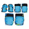 thumbnail image 1 of S SERENABLE Knee and Elbow Pads Adjustable Wrist Guards for Skateboarding Riding Cycling M, 1 of 9