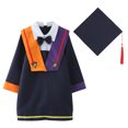 thumbnail image 3 of Ensemble de Toge et Chapeau de Graduation pour Enfants Garçons Filles Préscolaire avec Pompon, 3 of 8