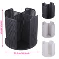 thumbnail image 2 of BKBP Rotating Paper Cup Dispenser, Cup Holder with 4 Compartments, Disposable Coffee Cup Dispenser Removable, Plastic Cup Storage & Lid Holder for Countertops, Kitchen, Coffee Stations, 2 of 8