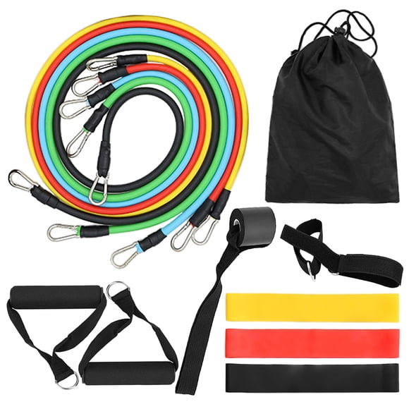 Amdohai 14pcs Resistance Bands Set Workout Fitness Exercise Tube