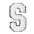 thumbnail image 1 of Intimates Accessory Glitters Iron On Letters Sew On Embroidered English Alphabet Applique Adhesive Repair For Fabric Clothing Shirts Jeans, 1 of 3