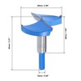 thumbnail image 3 of Unique Bargains Charnière 65mm Embout de Forage Ennuyeux, Tige 10mm, 3 of 4