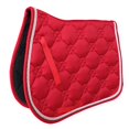 thumbnail image 3 of Lot de 2 Protections de Selle Cheval Bareback Équestre Rouge, 3 of 8