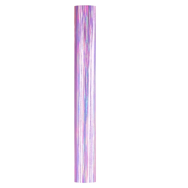 Harpily Home Decor Permanent Self-Adhesive Vinyl Pack Mixed Colorful Holographic Craft Vinyl Plotters One Size Pink