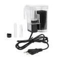 thumbnail image 2 of 3 In 1 Aquarium Filter, Promote Water Circulation Aquarium Hang On Filter Adjustable Multifunctional Increase Oxygen  For Fish  For Aquariums EU Plug, 2 of 8