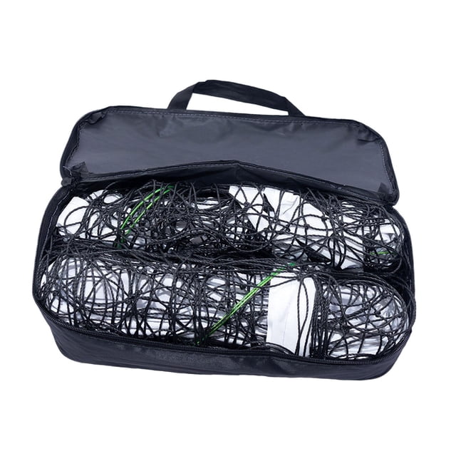 Lipstore Filet de Volleyball Portable Pliable Ensemble de Ballons de Plage pour Parc Plage Jardin