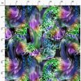thumbnail image 3 of Soimoi Polyester Crepe Fabric Leopard Animal Skin Print Fabric by The Yard 42 Inch Wide, 3 of 6