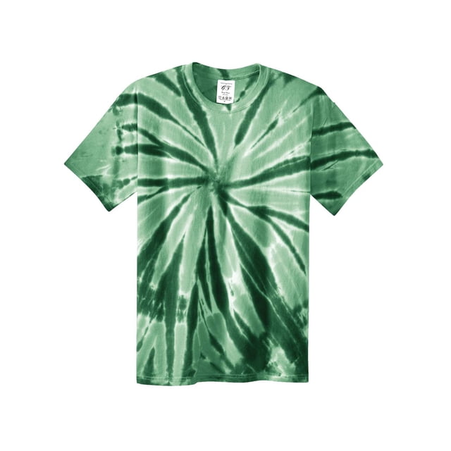 Gravity Threads Mens Tie-Dye Short-Sleeve T-Shirt - Forest Green - 4X-Large