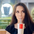 thumbnail image 4 of Fridja Sales 100pc Paper Disposable Straws, 4 of 5