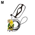 thumbnail image 1 of Bgsha Perroquet Oiseau Harnais Laisse Réglable Entraînement Corde Volant Sangles de Traction Bande, 1 of 4