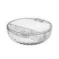 thumbnail image 2 of Cqxid Food Storage Snack Bowl | Snack Containers | Fruit Plate Living Room Snacks Organizer Double Layer Snack & Fruit Bowl Snacks Food Holder Phone Stand Nut & Snacks Dish For Home Use, 2 of 9