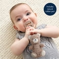 thumbnail image 2 of Itzy Ritzy Bitzy Pal ours en peluche avec tétine en caoutchouc naturel, 2 of 6