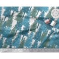 thumbnail image 2 of Soimoi Rayon Fabric Cedar Tree Print Fabric by Yard 56 Inch Wide, 2 of 5