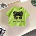 thumbnail image 5 of TZEWGL Tops For Child Graphic Printing Round Neck Short Sleeve Clothing For Infnants size 11-12T, 5 of 5