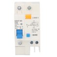 thumbnail image 4 of Mgaxyff Small Circuit Breaker Ground Fault Interrupter 30mA 230V 400V 1P+N 32A DZ47‑63 C32,Ground Fault Circuit Interrupter,Ground Fault Circuit Breaker, 4 of 8