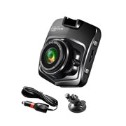 EGNMCR Dashcam 2.4 Inch Car Camera HD 1080P Portable Mini DVR Recorder Dash Cam Loop Recording Night Vision Driving Recorder