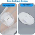 thumbnail image 5 of 10 Pcs Catheter Stabilization Device Urinary Catheter Leg Bag Holder Catheter Legband Holder Sticker Catheter Tube Holder Adhensive Catheter Leg Strap Hook and Loop Catheter Supplies, 5 of 5