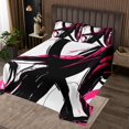 thumbnail image 2 of Erosebridal Adults Geometry Coverlet Set Queen, Minimalst Splash Bedding Set, Modern Fashion Decor 3pcs, 2 of 5