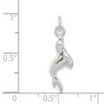 thumbnail image 2 of 925 Sterling Selle Collier Charme Pendentif Poisson Vie de la Mer, 2 of 6