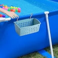 thumbnail image 1 of TIMIFIS Storage Basket Pool Side Storage Basket Set Pool Cup Above Ground Pool Accessories Pool Toy Basket Pool Storage Bins for Most Frame Pools Back to School Supplies, 1 of 6