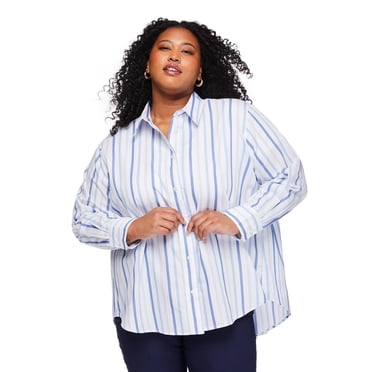 Chemise boutonnée Lane Bryant Plus pour femmes