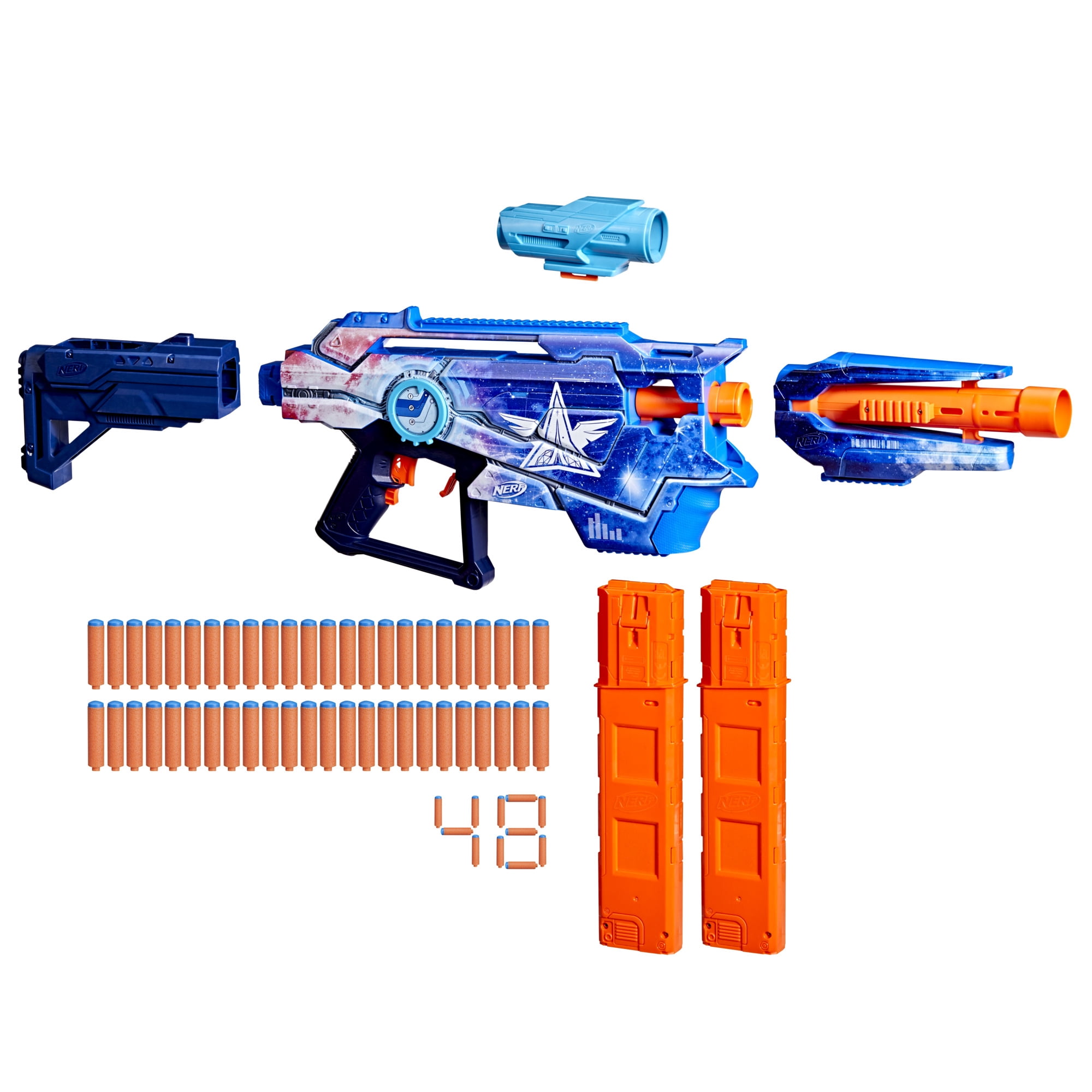 Nerf Loadout Galactic Commander, blaster et 48 fléchettes N1