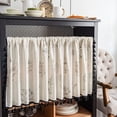 thumbnail image 1 of Birdeem Valances for Windows,Window Curtain Panels,Valance Curtains for Kitchen - Window Light Blocking Short Rod Pocket Curtain Panels for Small Window Bathroom Basement,Bathroom Curtains Window, 1 of 8