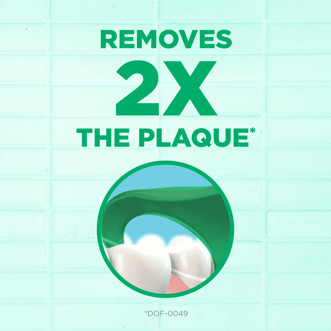 GUM® Professional Clean Flosser, Extra Strong Floss Proven to Remove More Plaque, Fresh Mint Flavour, 150 Count