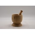thumbnail image 1 of Bamboo Mortar and Pestle DIA 11.8*18CM, 1 of 2