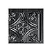 thumbnail image 3 of FASÄDE Traditional Style/Pattern 1 Decorative Vinyl Backsplash Panel in Brushed Onyx (6X6 Inch Sample), 3 of 4