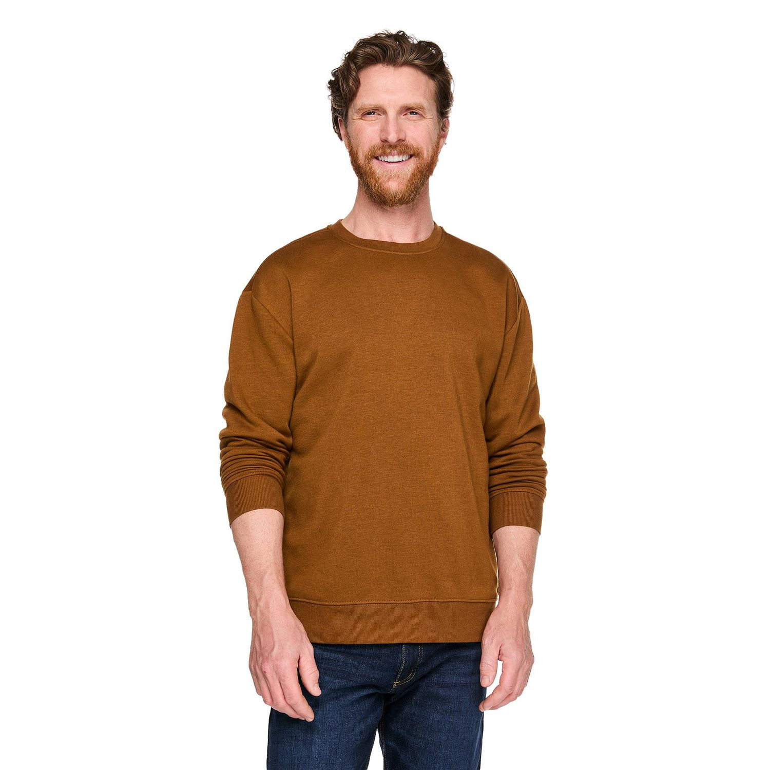 Coton ouaté à encolure ras du cou George pour hommes
