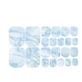 thumbnail image 1 of PVCS Waterproof Cute Toe Nail Stickers Summer Fashion Manicure Foot Stickers, 1 of 1