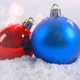 thumbnail image 2 of Transemion 24pieces Effective Decoration Balls Easy To Christmas Essentials Durable blue 1Set, 2 of 6