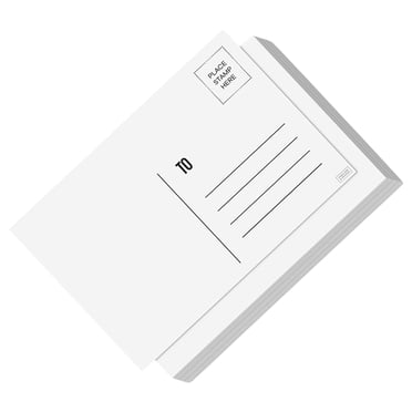 HINTRMENT 50 Sheets Blank Business Card Kraft Paper Printable Postcards For Creative Users School