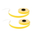thumbnail image 3 of Label Tape Roll,2 Roll Label Maker Label Print Tape Label Maker Tape Refills Remarkable Clarity, 3 of 8