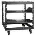 thumbnail image 1 of VEVOR 9U 4 Post Open Frame Server Rack Network Enclosure 23''-40'' Adjustable, 1 of 9