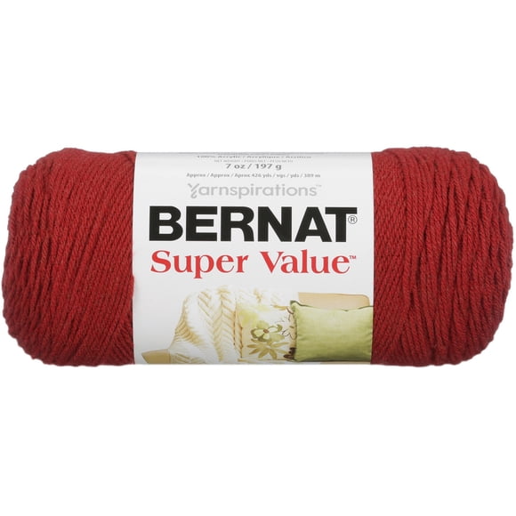 Bernat® Super Value™ Yarn, Acrylic #4 Medium, 7oz/197g, 426 Yards