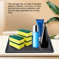 thumbnail image 3 of Plateau de Rangement, Plateau de Rangement en Silicone Antidérapant Design Simple Organisateur de Cosmétiques pour Ranger Clés Anneaux Cosmétiques et Autres Accessoires, 3 of 8