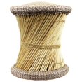 thumbnail image 3 of Natural Geo Moray Accent Stool (Set of 2) - Jute Light Brown, 3 of 8