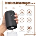 thumbnail image 3 of DAMAIE Portable Electric Burr Coffee Grinder 1800mAh Rechargeable, 3 of 7