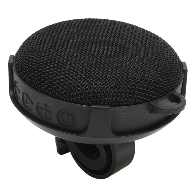 Cycling Speaker, Support Memory Card Bike Speaker 2 Playback Modes For Cycling Black With Bike Stand
