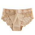 thumbnail image 1 of B91xZ Culottes pour Femmes Extensibles Taille Basse, Khaki L, 1 of 5