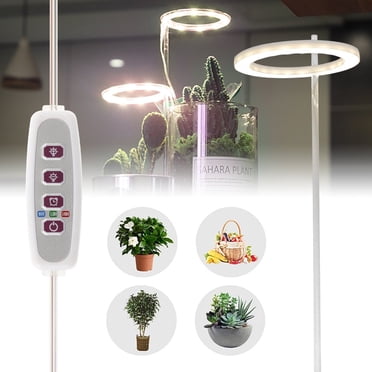 CNKOO Plant Grow Light Ring LED Grow Lights For Indoor Plants Plant UV Light Ring Growing Lamps For Indoor Greenhouse Plants