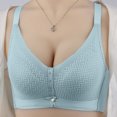 thumbnail image 2 of XZNGL Fashion Comfortable Womans Lace Beauty Back Solid Strap Wrap Plus Size Bra, 2 of 3